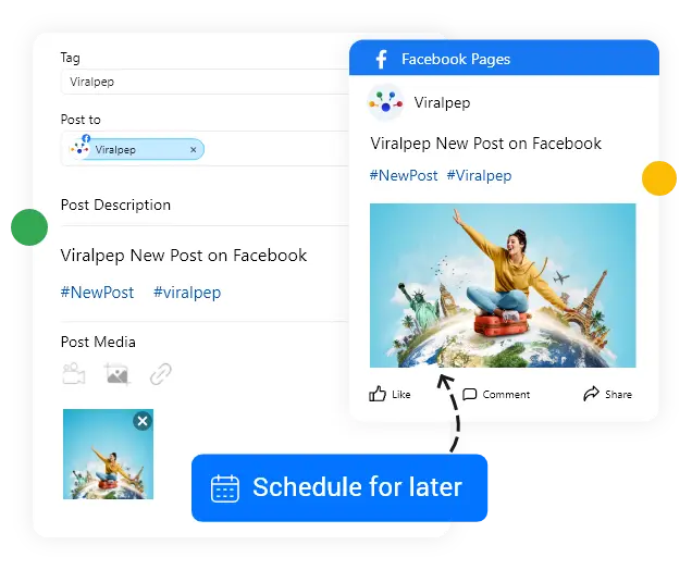 Facebook Social Media Scheduler