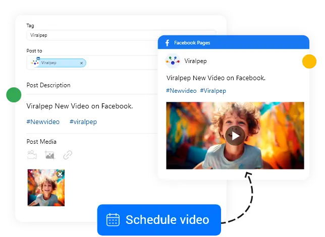 facebook video scheduling